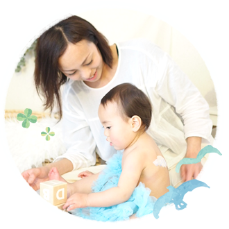 ▷ママと赤ちゃんの大切な思い出作り